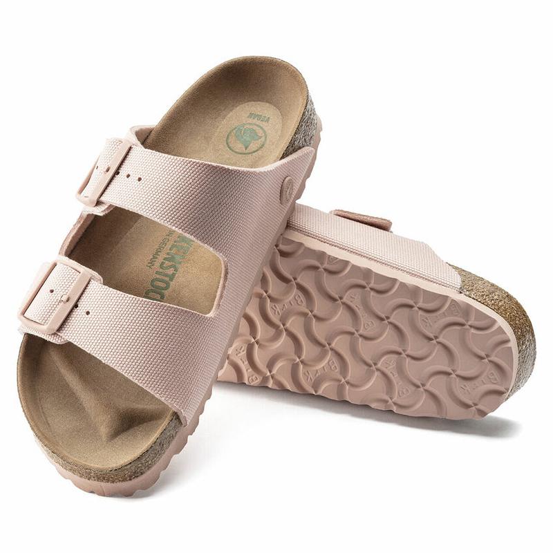 Birkenstock Vegan Soft Micro Fiber Arizona Dame Lyserød | DK 98LIS